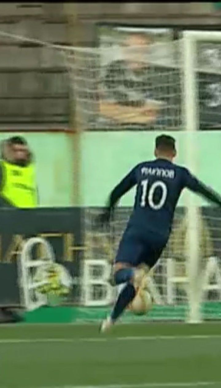 Карпаты – Десна - 2:6. Видео гола Филиппова