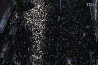 В Гонконге прошел крупнейший за последние месяцы митинг оппозиции