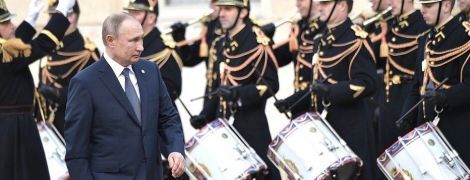 Путин на совместной пресс-конференции поблагодарил всех лидеров "нормандского формата", кроме Зеленского
