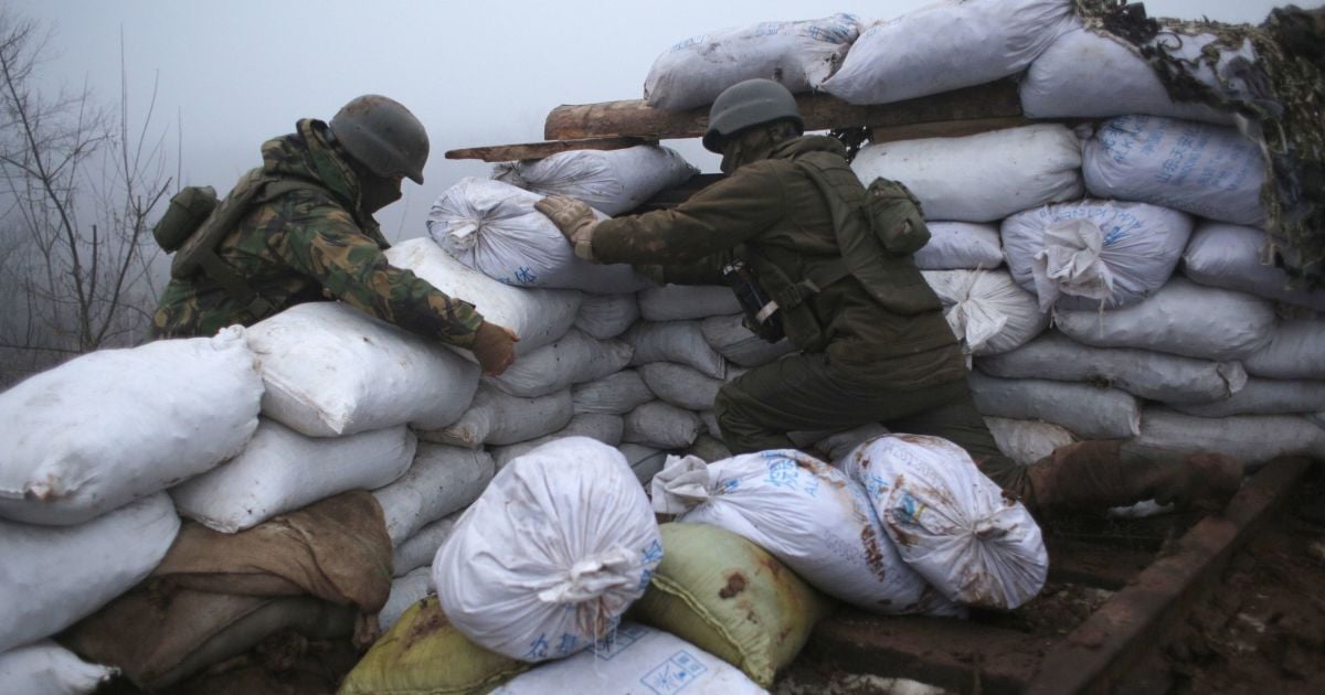 Боевики стреляли из БТР возле населенного пункта - штаб ООС