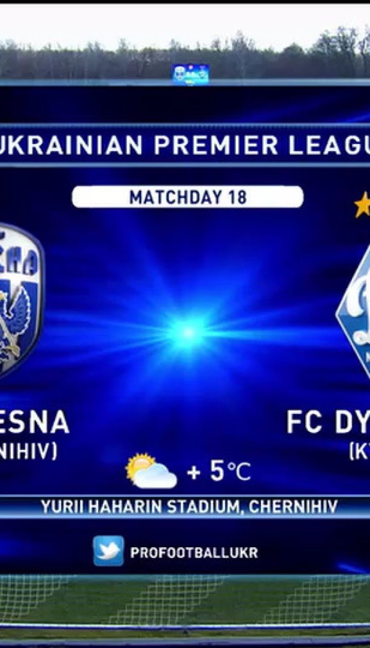 Десна - Динамо - 0:1. Огляд матчу
