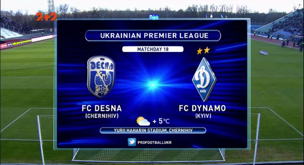 Desna Dinamo 18 Tur Upl Smotret Onlajn Video Translyaciya Obzor Matcha 15 12 2019 Sport Tch Ua