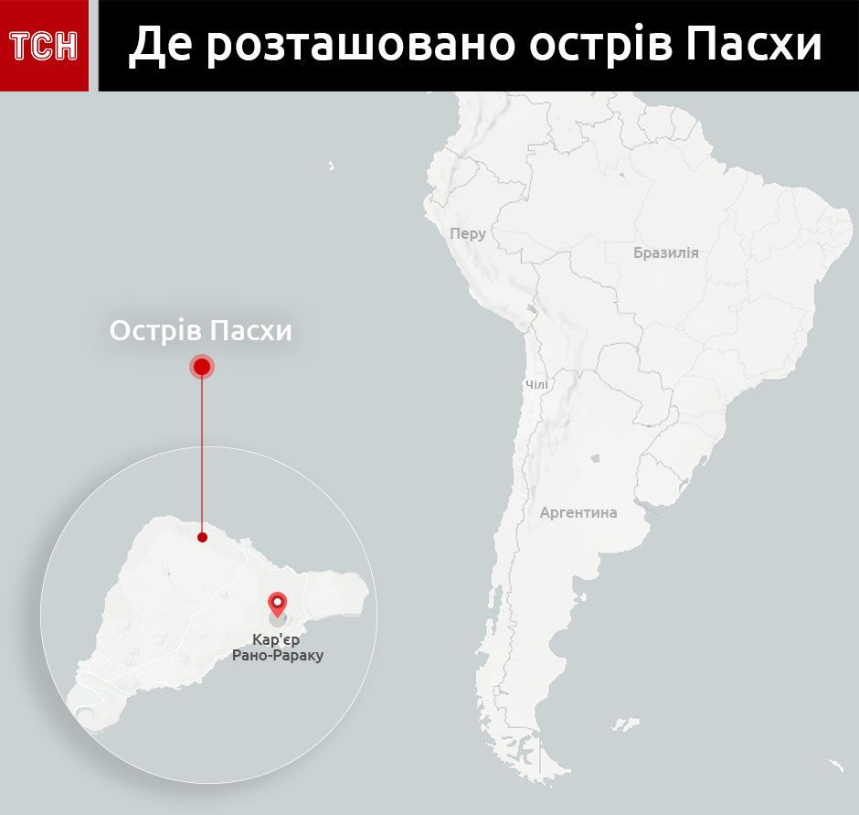 острів пасхи інфографіка