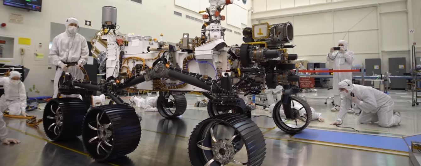 NASA вперше показала в дії новий марсохід
