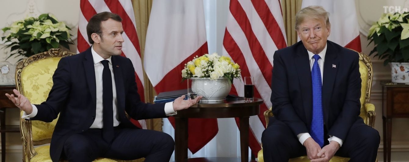 Макрон поспілкувався з Трампом телефоном. Президент Франції стурбований ситуацією на Близькому Сході