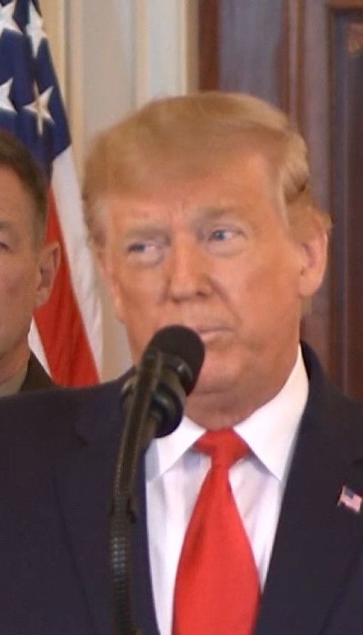 Трамп зробив офіційне звернення до американського народу у зв'язку із обстрілами бази США в Іраку