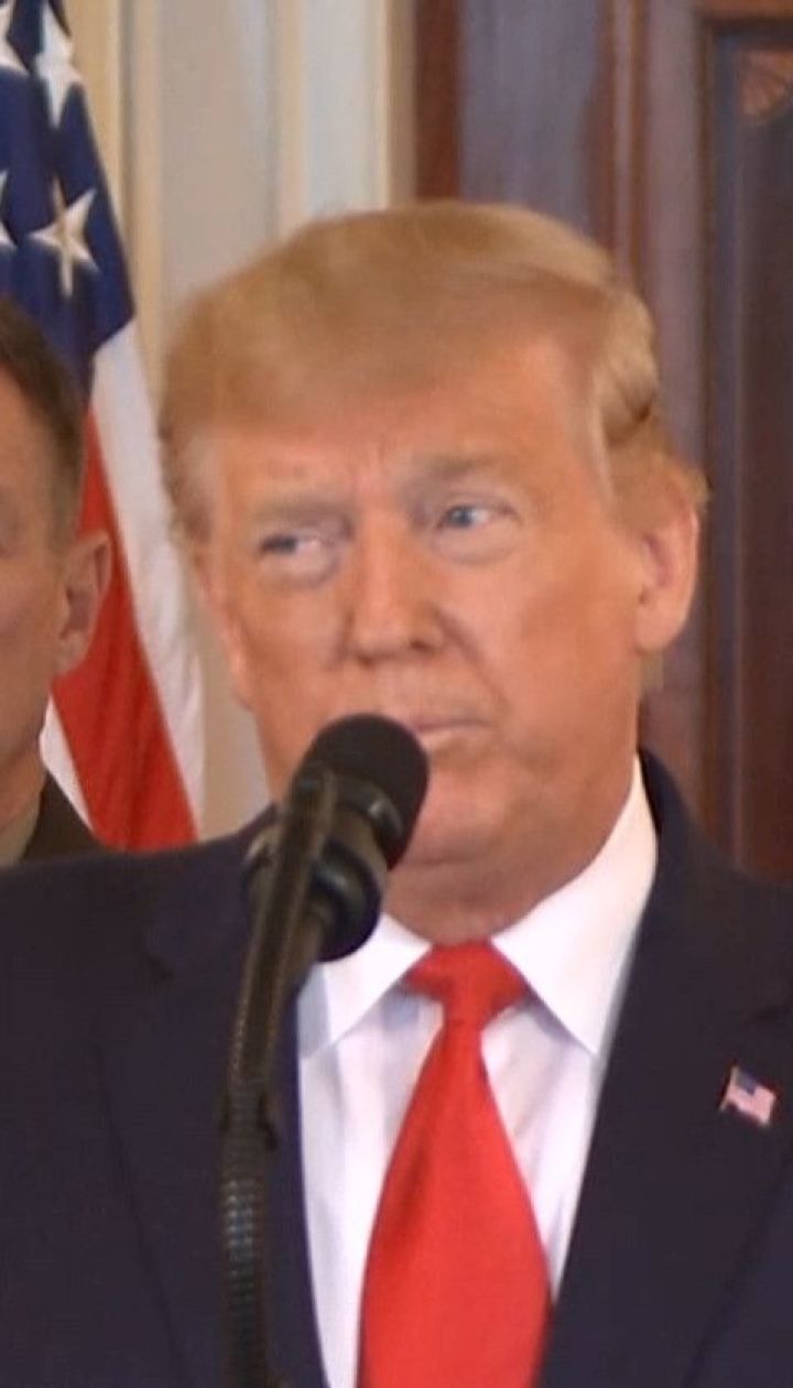 Трамп сделал официальное обращение к американскому народу в связи с обстрелами базы США в Ираке