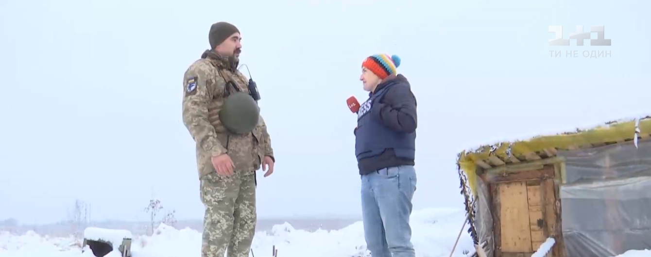 Зима вернулась: украинские воины на Донбассе рассказали, как переживают холода