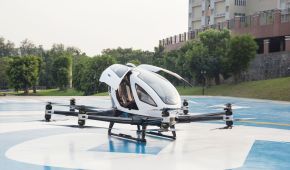 Китайське аеротаксі Ehang вперше випробували в Америці