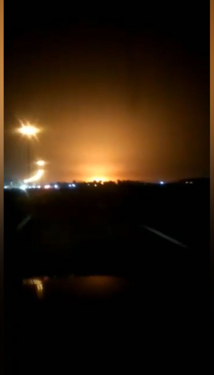 Відео падіння українського літака під Тегераном