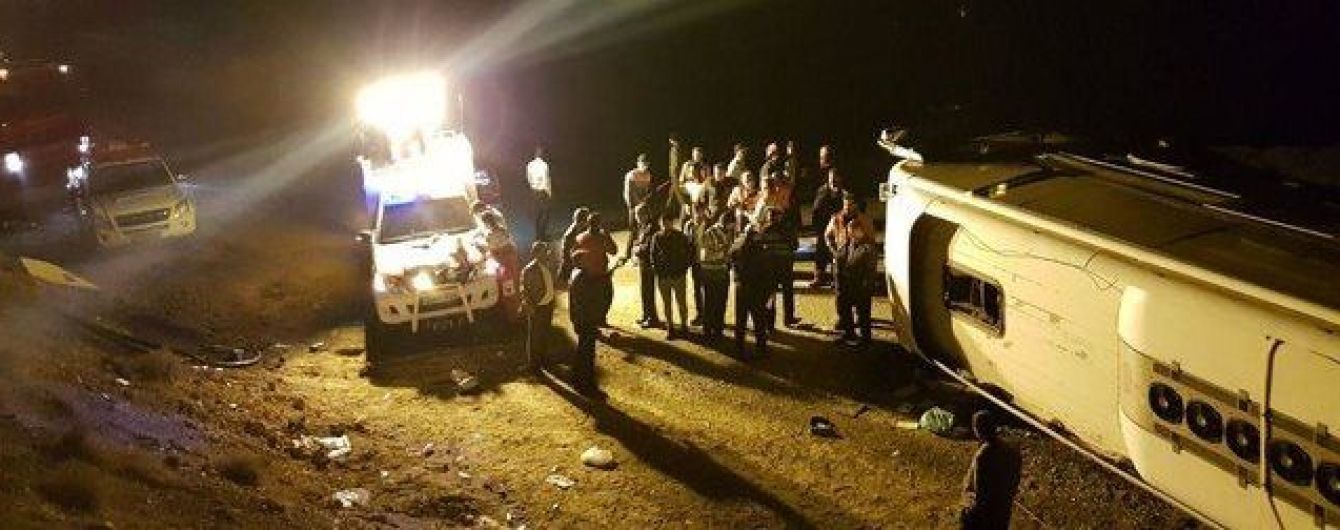 В Иране разбился пассажирский автобус: погибли два десятка человек