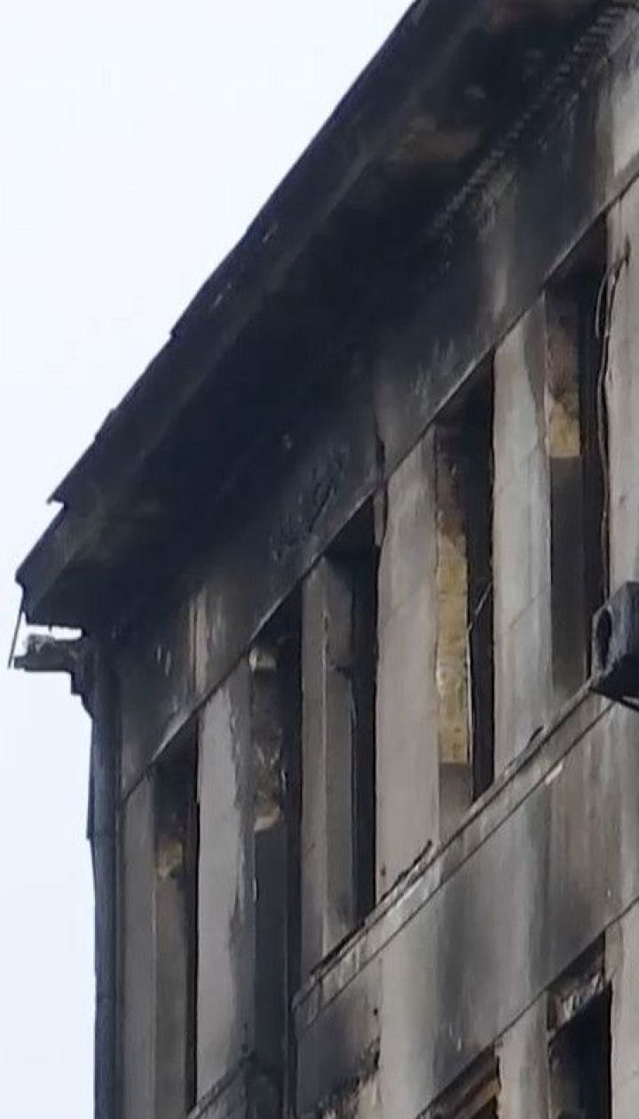 Здание сгоревшего экономического колледжа в Одессе законсервируют, а затем - будут реконструировать