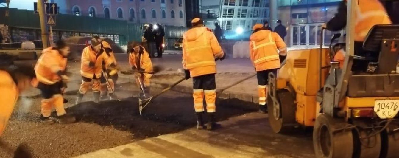 Прорыв теплотрассы возле Ocean Plaza: в КГГА отчитались об окончании ремонта и восстановлении движения
