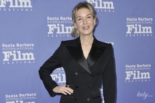 У смокінгу і на шпильках: Рене Зеллвегер на кінофестивалі в Санта-Барбарі