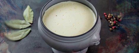Соус бешамель на бульйоні