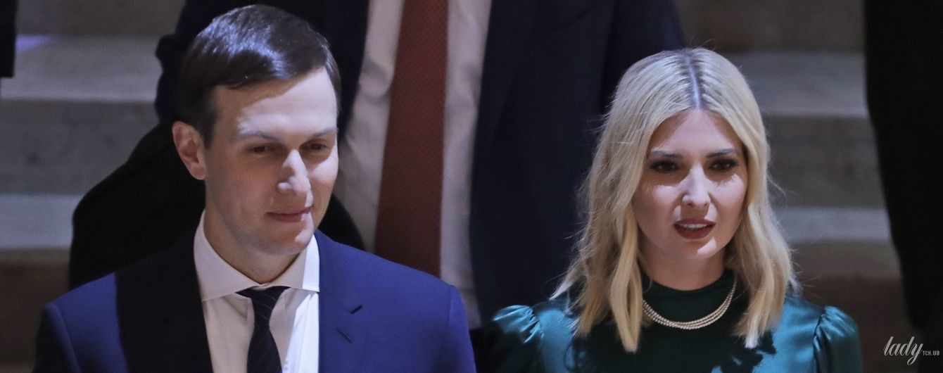 В изумрудном платье и с жемчужным ожерельем: красивая Иванка Трамп на экономическом форуме в Давосе