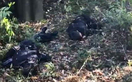 В Інтернеті з’явилися кадри з місця підриву чотирьох дітей на міні біля Горлівки
