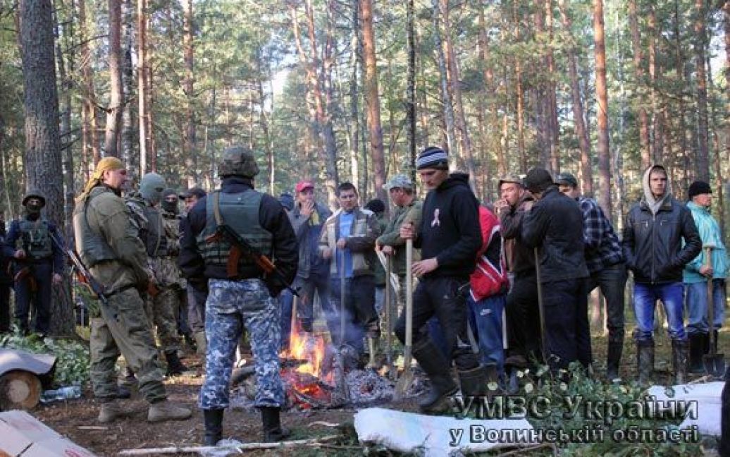 Силовики задержали 17 человек / © УМВД в Волынской области