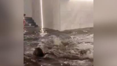 Київ підтопила сильна злива: відео наслідків негоди