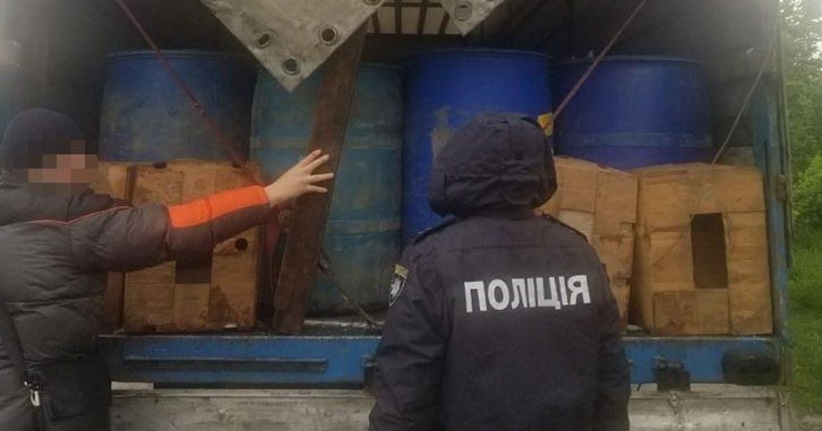 На Буковині з незаконного обігу вилучили 26 тонн спирту вартістю мільйон гривень
