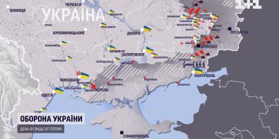 Найважчі бої точаться на Донецькому напрямку – карта боїв за 19 травня