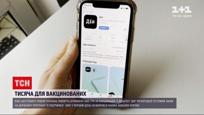 Полностью привитые украинцы после 19 декабря смогут получить "тысячу за вакцинацию"