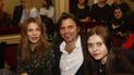 Щасливий батько: чоловік Ольги Сумської відвідав оперу з доньками-красунями