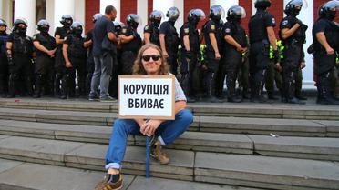 Столкновения под горсоветом Одессы / © УНИАН