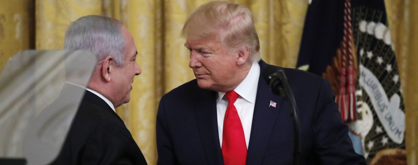 "Полноценное государство Палестина". Трамп представил мирный план для "Ближнего Востока"