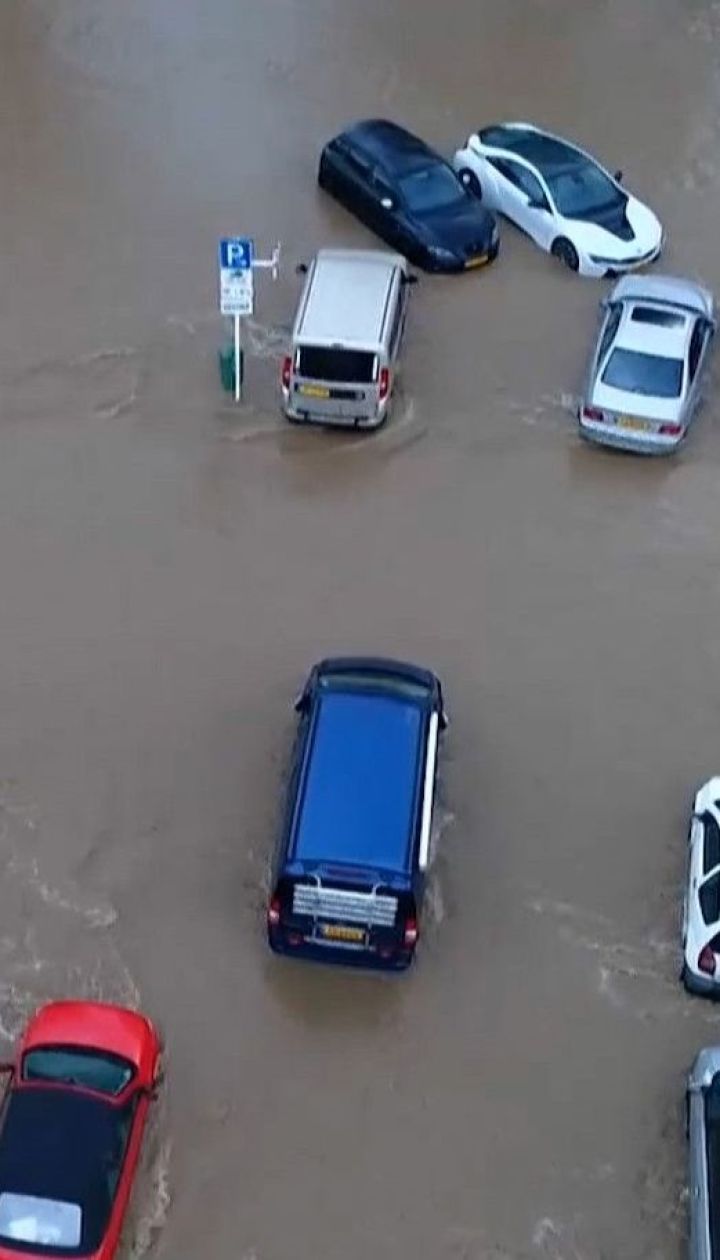 Разрушительные наводнения: большая вода накрыла города в Германии и Люксембурге