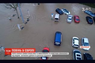 В Германию и Люксембург среди зимы пришли разрушительные паводки