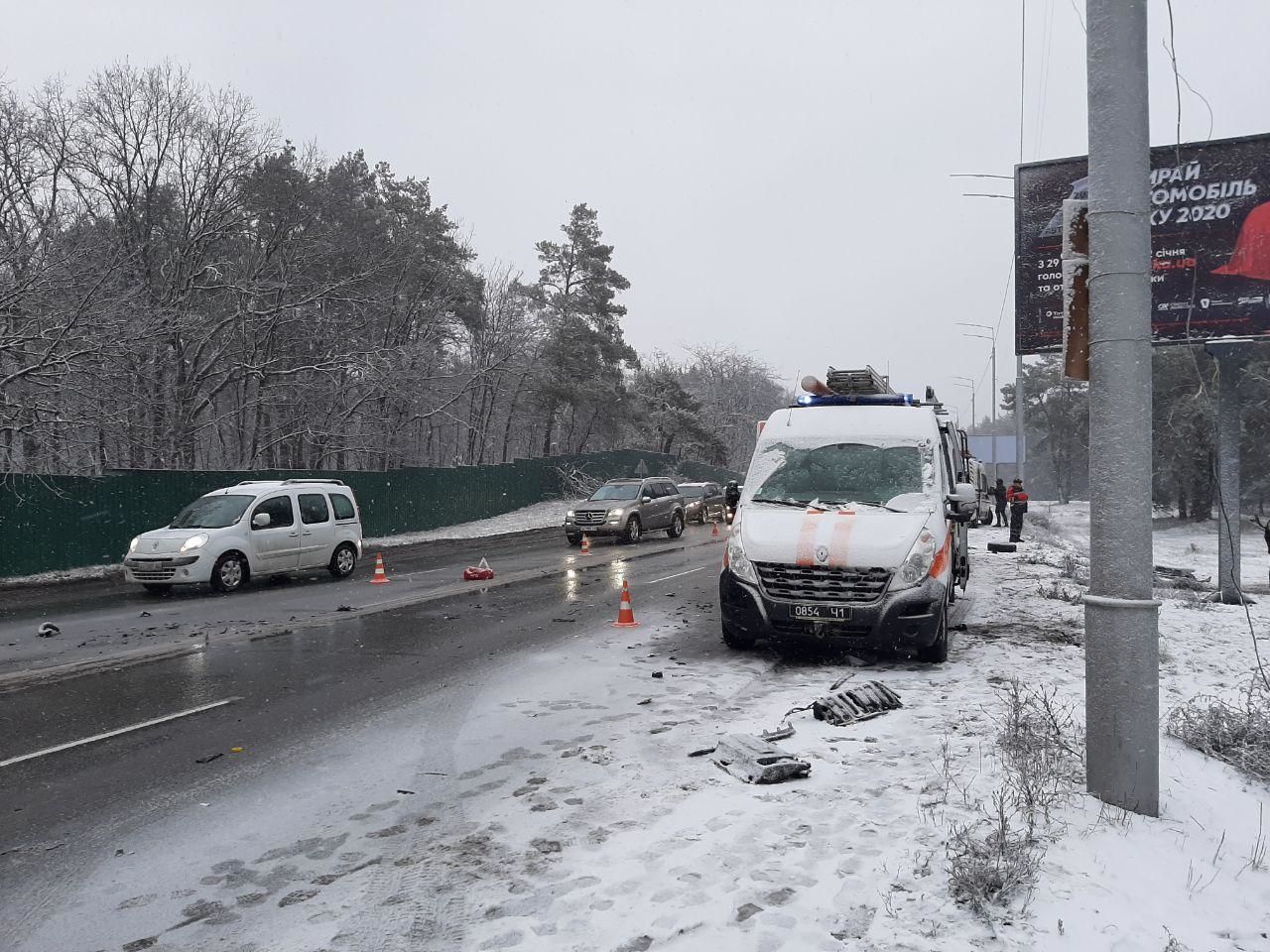 аварія на Столичному шосе