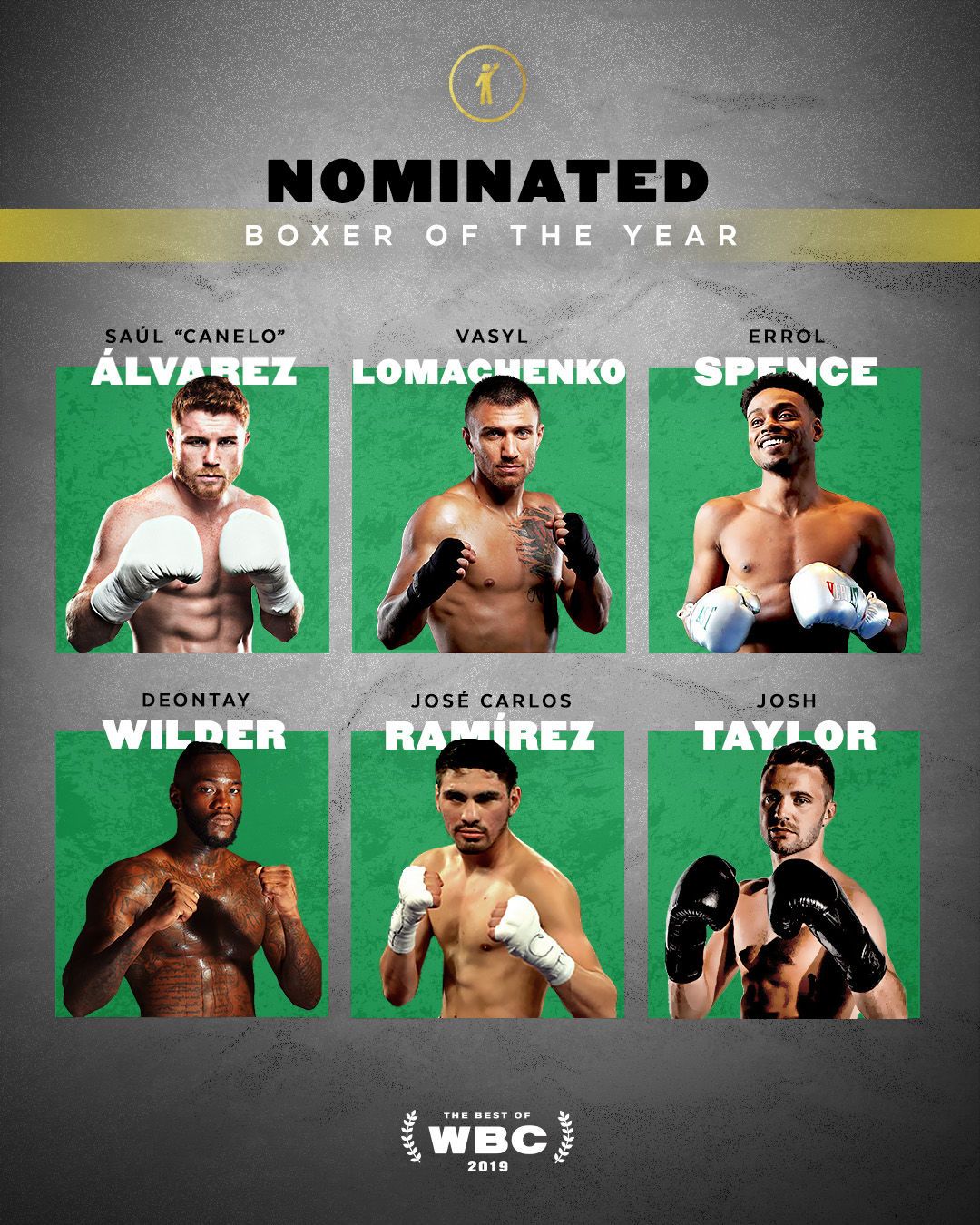 Ломаченко номінований на звання боксер 2019 від WBC