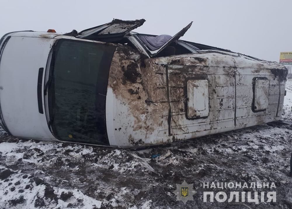 аварія маршрутки у Запоріжжі