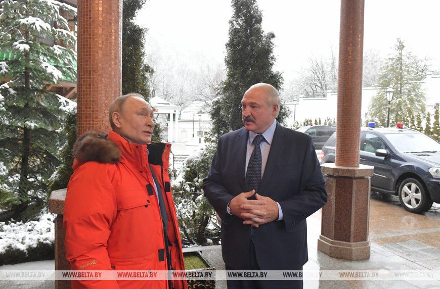 Путин и Лукашенко