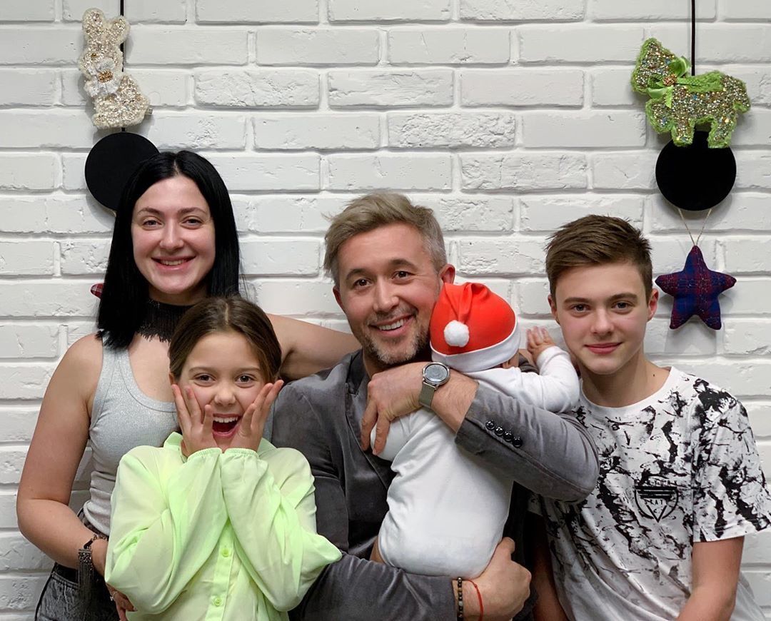 Сергій Бабкін з сім'єю