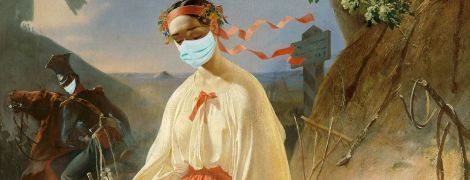 Ван Гог и Мона Лиза в масках: как бы выглядели известные картины, если бы писались во время вспышки коронавируса