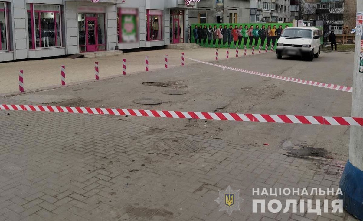 Місце злочину в Кременчуці