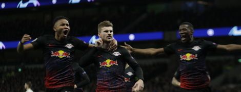 "Бики" здолали знекровлений "Тоттенхем": "Лейпциг" зробив заявку на вихід до 1/4 фіналу Ліги чемпіонів