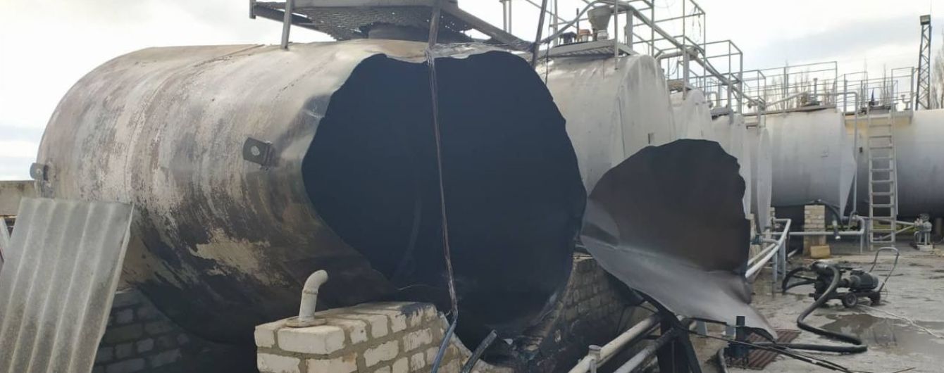 У Херсонській області пролунав вибух на АЗС, є постраждалі