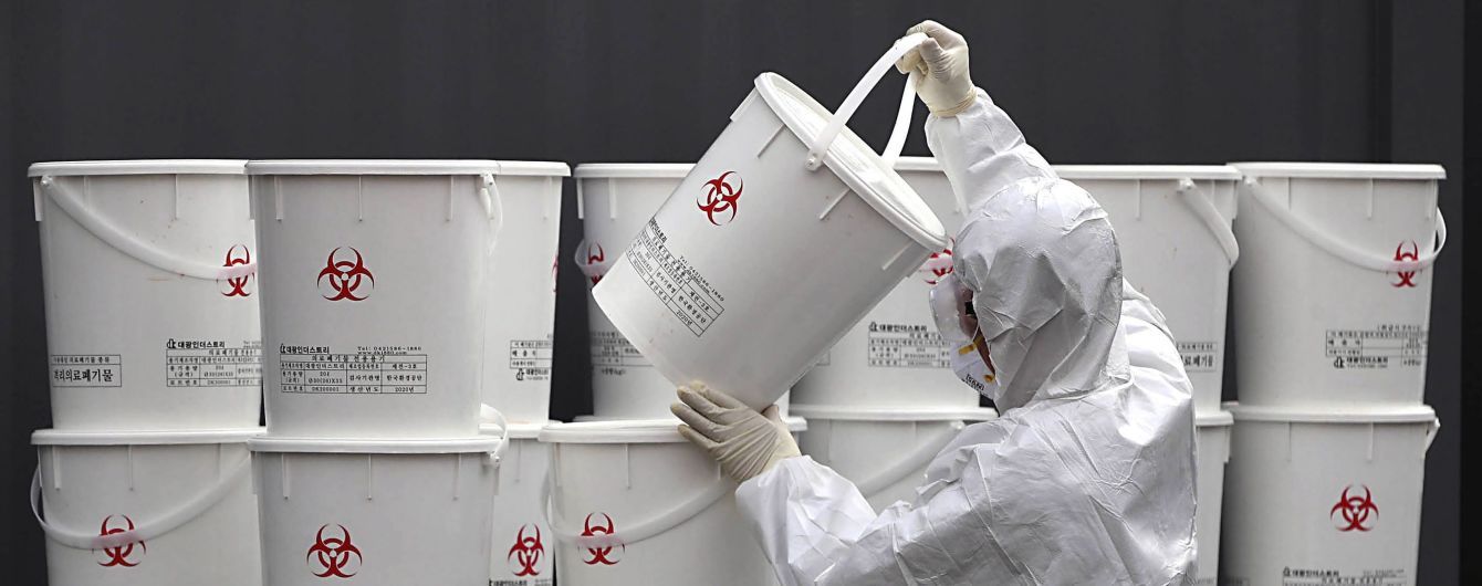 У Південній Кореї кількість хворих на коронавірус перевищила 1500 осіб