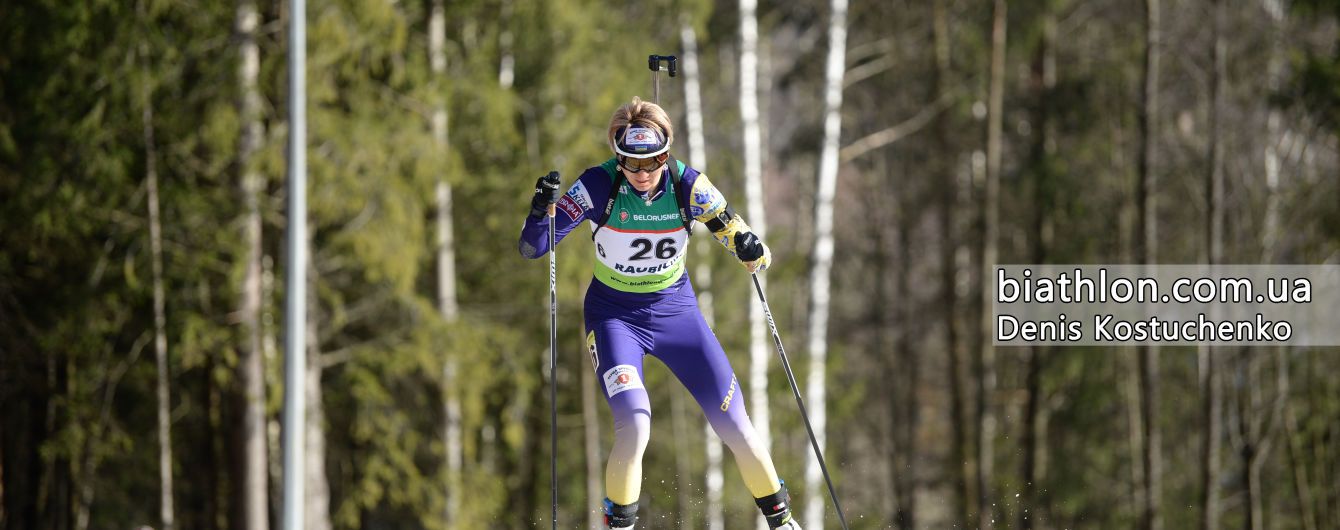 Підгрушна виграла "срібло" в суперспринті на Чемпіонаті Європи з біатлону, Валя Семеренко - 4-та