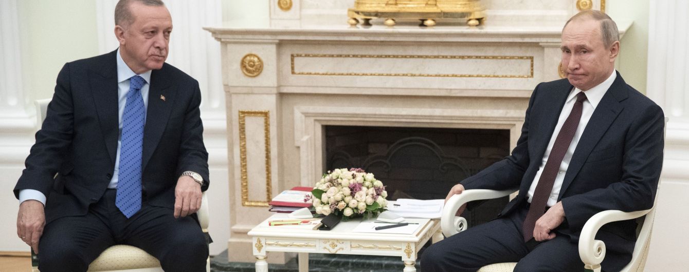 Ердоган та Путін розпочали зустріч віч-на-віч через бійню в Ідлібі