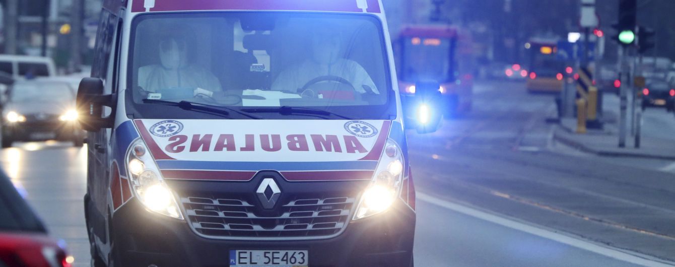 В Словакии автобус попал в ДТП, пострадали дети