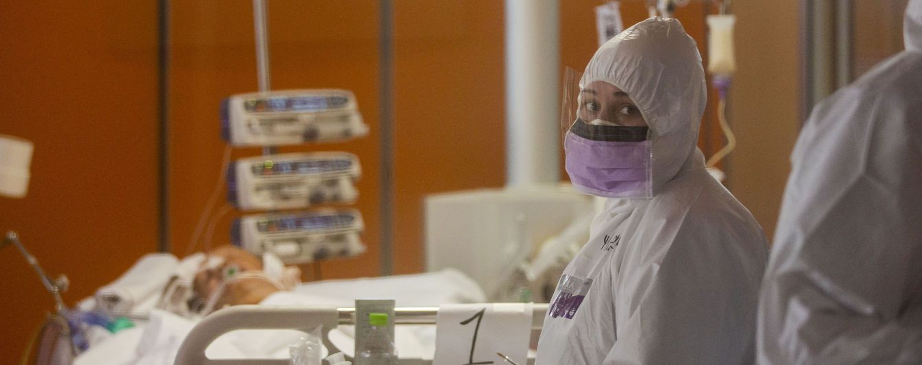 В Винницкой области больной коронавирусом ребенок подключен к аппарату искусственной вентиляции легких