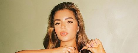 Праздничное фото: Деми Роуз в леопардовом бикини продемонстрировала сексуальные формы