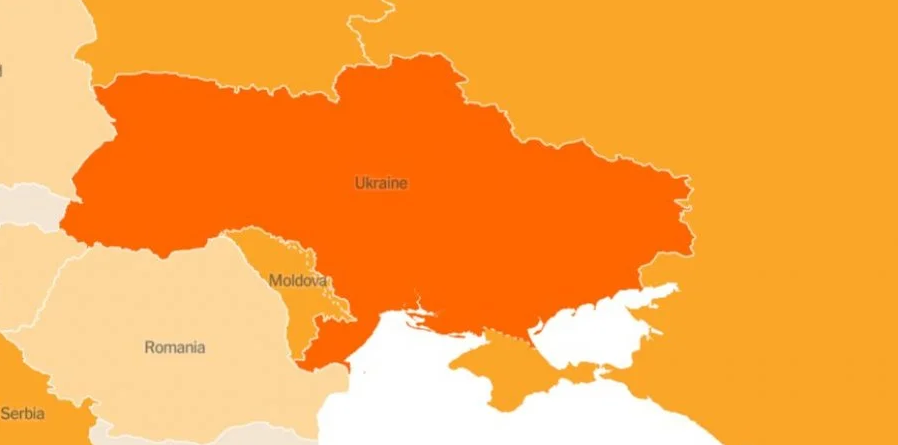 NYT карта