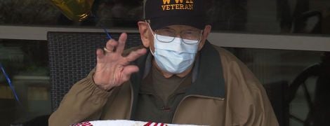 В США 104-летний ветеран Второй мировой войны выздоровел от коронавируса в свой день рождения