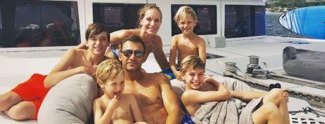 "Любимо тебе, малий друже": тренер збірної України привітав сина з днем народження милим фото в Instagram