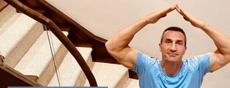 Володимир Кличко зробив домашню вправу з координації і кинув виклик фанатам